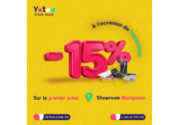 -15% sur votre premier achat à Yatoo Montplaisir!